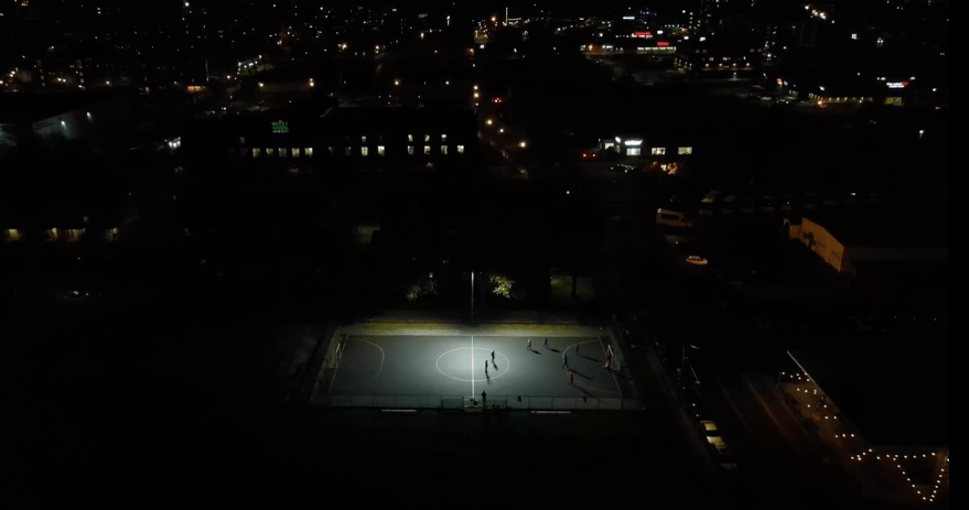 ‘Courts of Belonging’ (2024) – street soccer in Maine